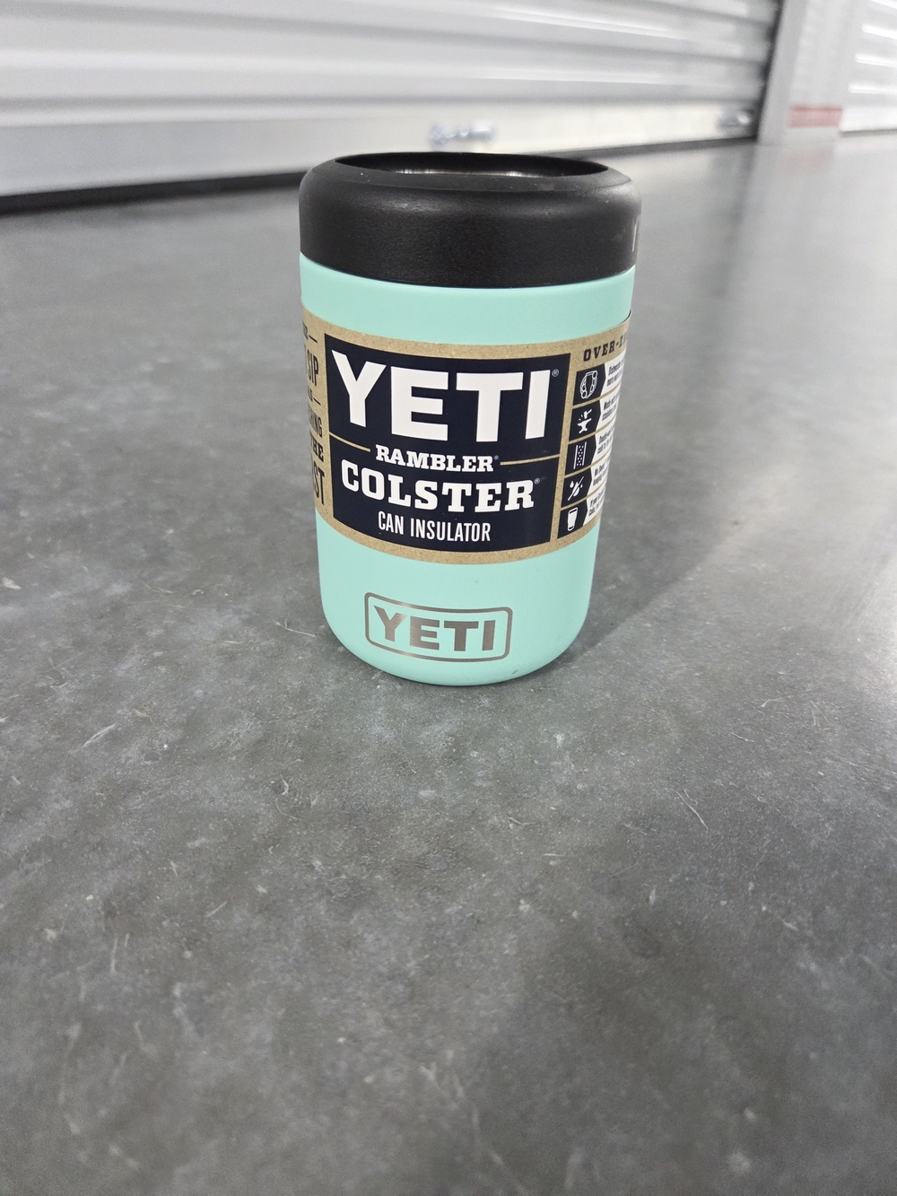 NWT YETI Rambler Colster Can Insulator - Seafoam